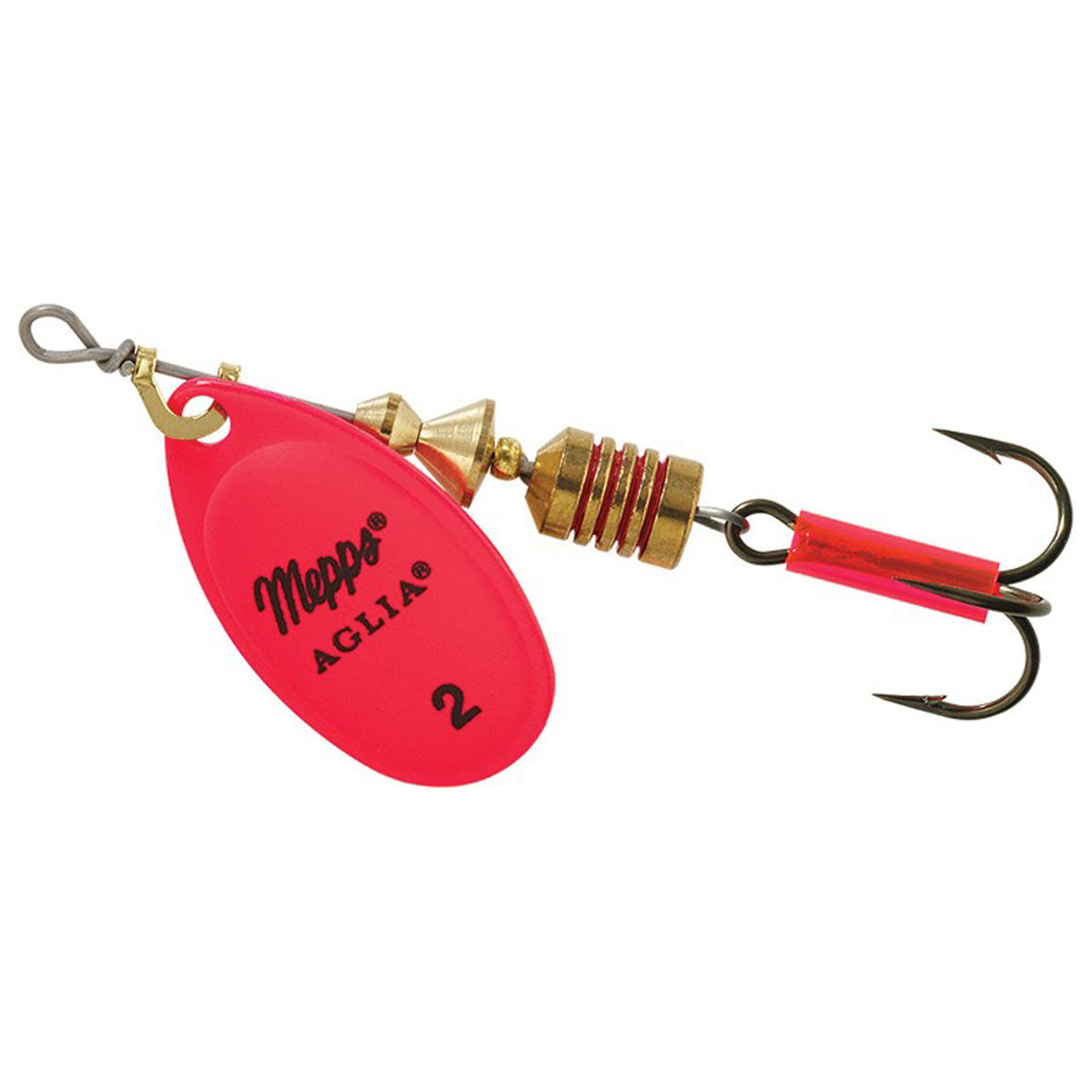Mepps Aglia Inline Spinner - Hot Pink, 1/4oz - Hot Pink 3 Mepps Aglia Inline Spinner - Hot Pink, 1/4oz - Hot Pink 3