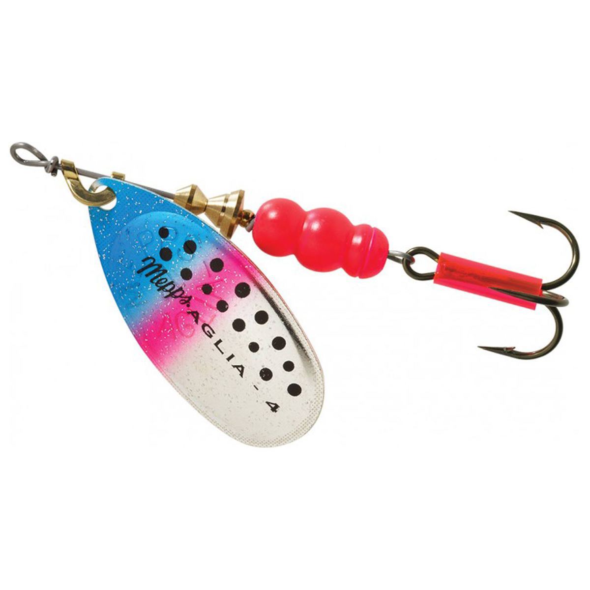 Mepps Aglia Inline Spinner - Rainbow Trout, 1/4oz - Rainbow Trout 3 Mepps Aglia Inline Spinner - Rainbow Trout, 1/4oz - Rainbow Trout 3