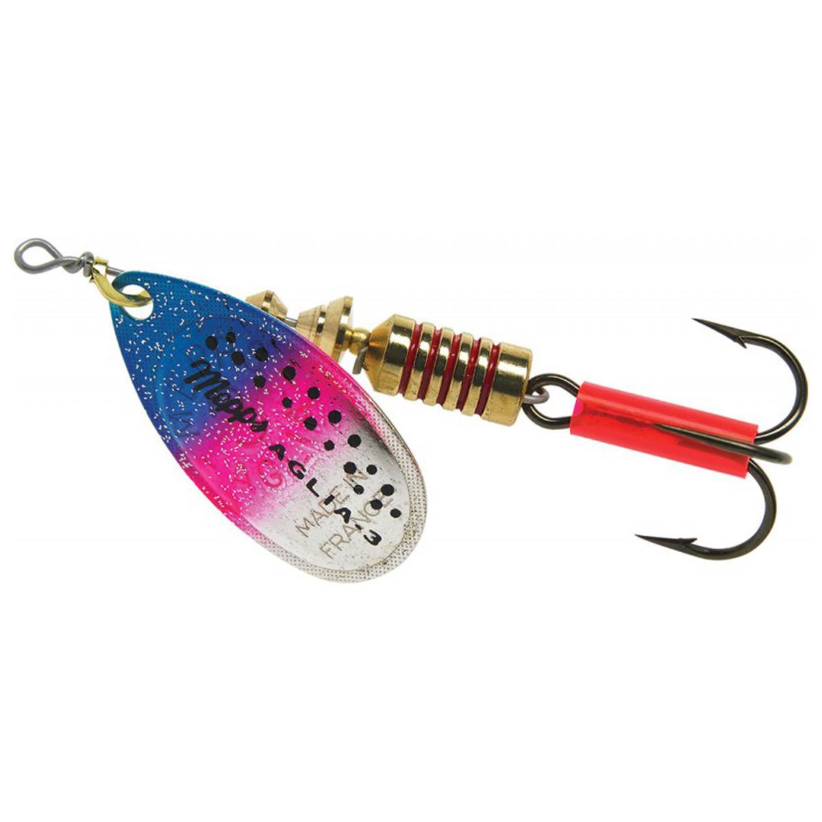 Mepps Aglia Inline Spinner - Rainbow Trout, 1/4oz - Rainbow Trout 3 Mepps Aglia Inline Spinner - Rainbow Trout, 1/4oz - Rainbow Trout 3