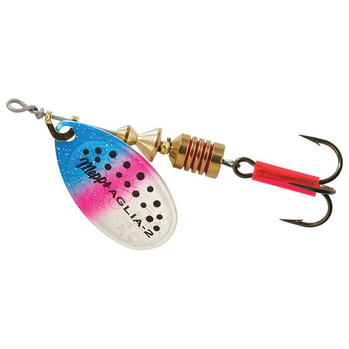 Mepps Aglia Inline Spinner - Rainbow Trout, 1/4oz - Rainbow Trout 3 Mepps Aglia Inline Spinner - Rainbow Trout, 1/4oz - Rainbow Trout 3