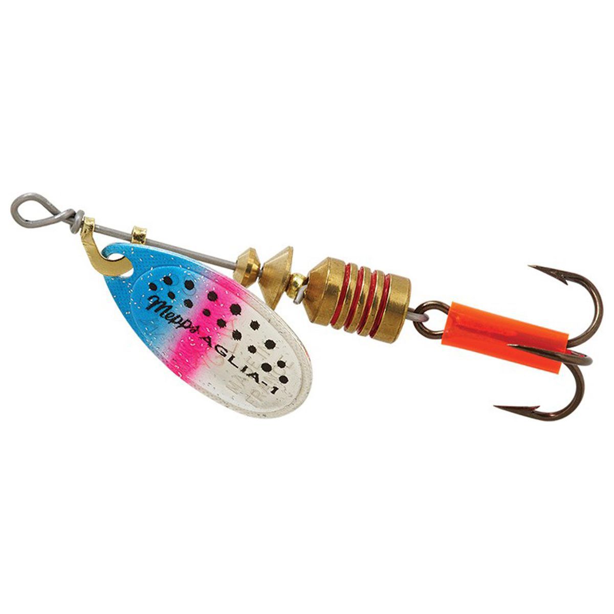 Mepps Aglia Inline Spinner - Rainbow Trout, 1/4oz - Rainbow Trout 3 Mepps Aglia Inline Spinner - Rainbow Trout, 1/4oz - Rainbow Trout 3