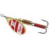 Mepps Aglia In Line Spinner - Red w/White, 1/12oz - Red w/White 0