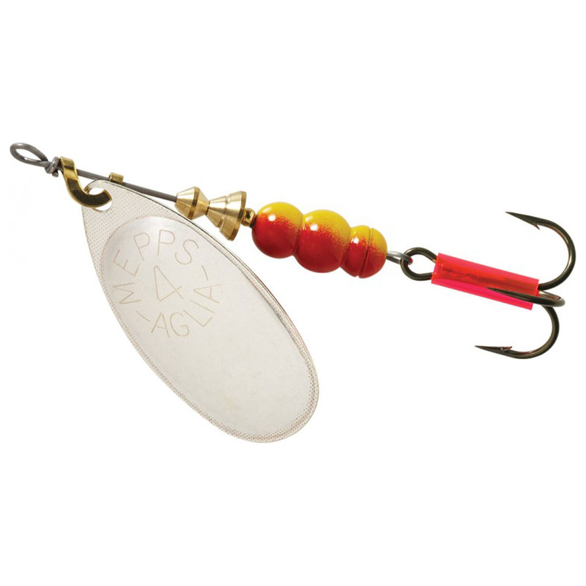 Mepps Aglia Inline Spinner - Silver, 1/6oz | Sportsman's Warehouse
