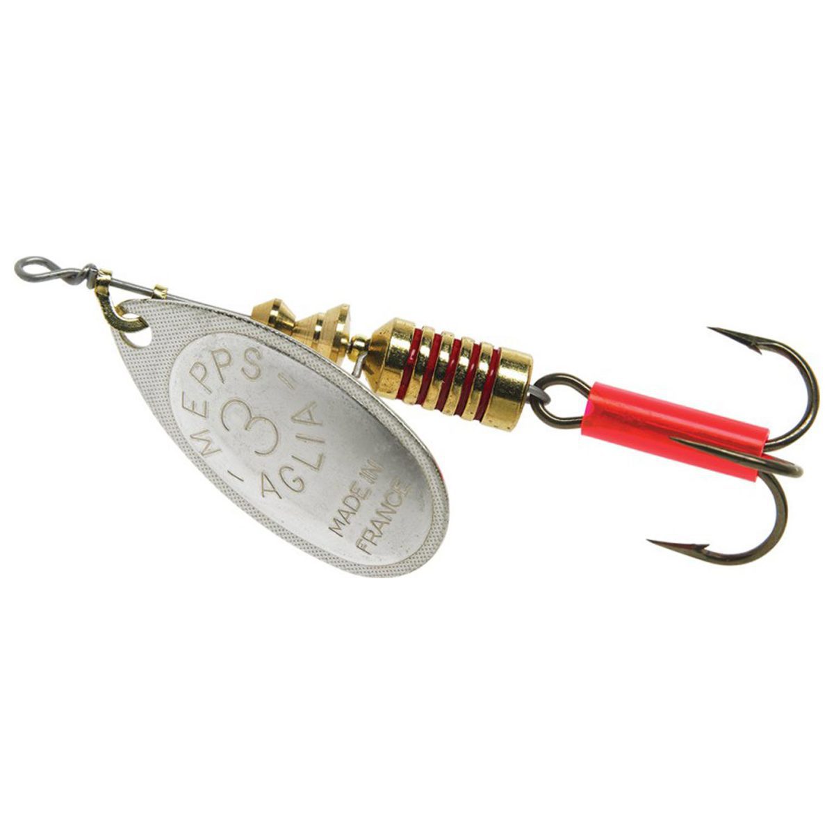 Mepps Aglia Inline Spinner - Silver, 1/8oz - Silver 1 Mepps Aglia Inline Spinner - Silver, 1/8oz - Silver 1