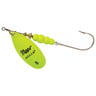 Mepps Aglia Single Hook Inline Spinner - Hot Chartreuse, 1/6oz - Hot Chartreuse 2