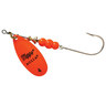 Mepps Aglia Single Hook Inline Spinner - Hot Orange, 1/4oz - Hot Orange 3