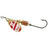 Mepps Aglia Single Hook Inline Spinner - Red, 1/2oz - Red 5