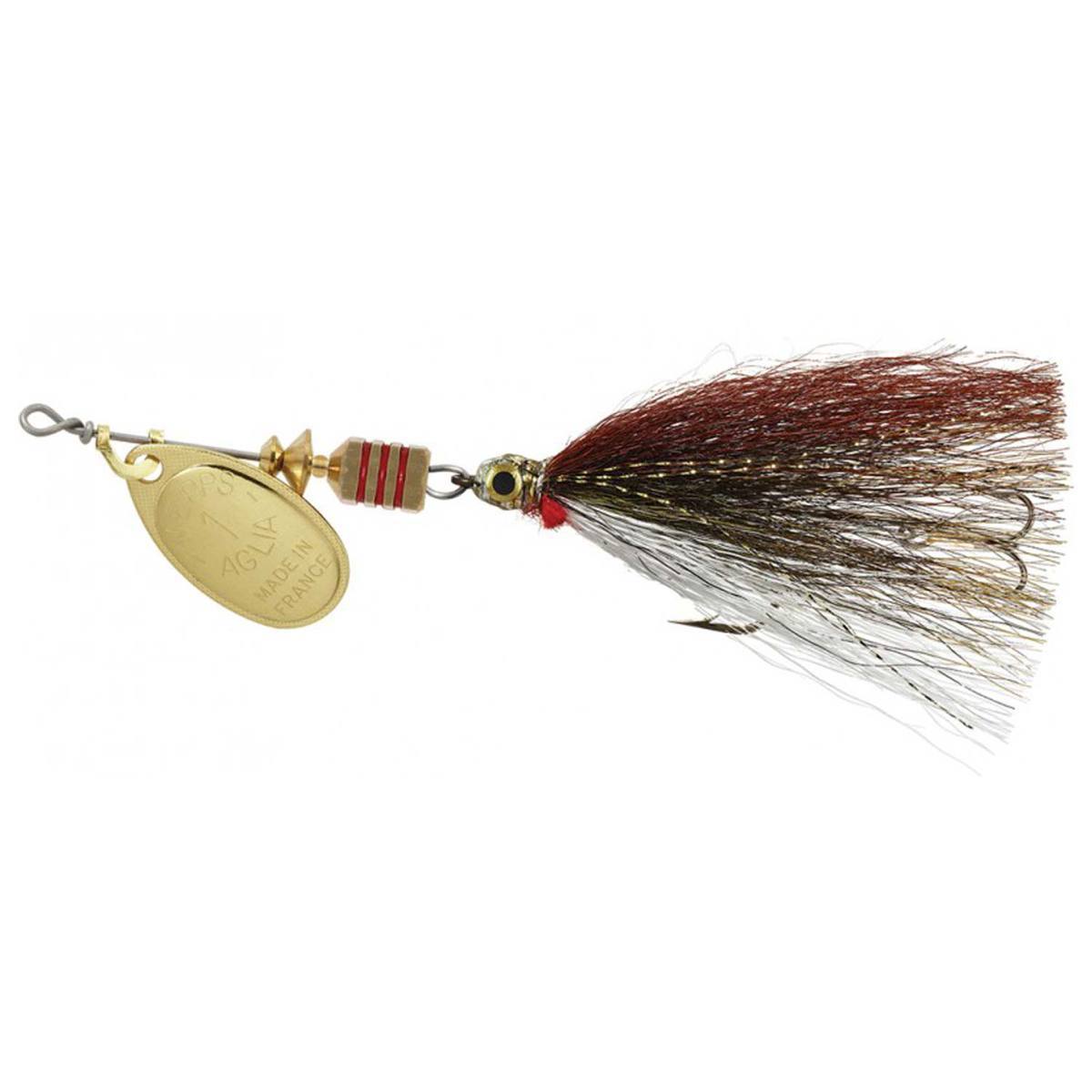 Mepps Aglia Streamer Inline Spinner - Gold/Brown, 1/6oz - Gold/Brown 2 Mepps Aglia Streamer Inline Spinner - Gold/Brown, 1/6oz - Gold/Brown 2