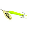 Mepps Flying C Inline Spinner - Hot Chartreuse / Gold Blade, 5/8oz - Hot Chartreuse / Gold Blade 4