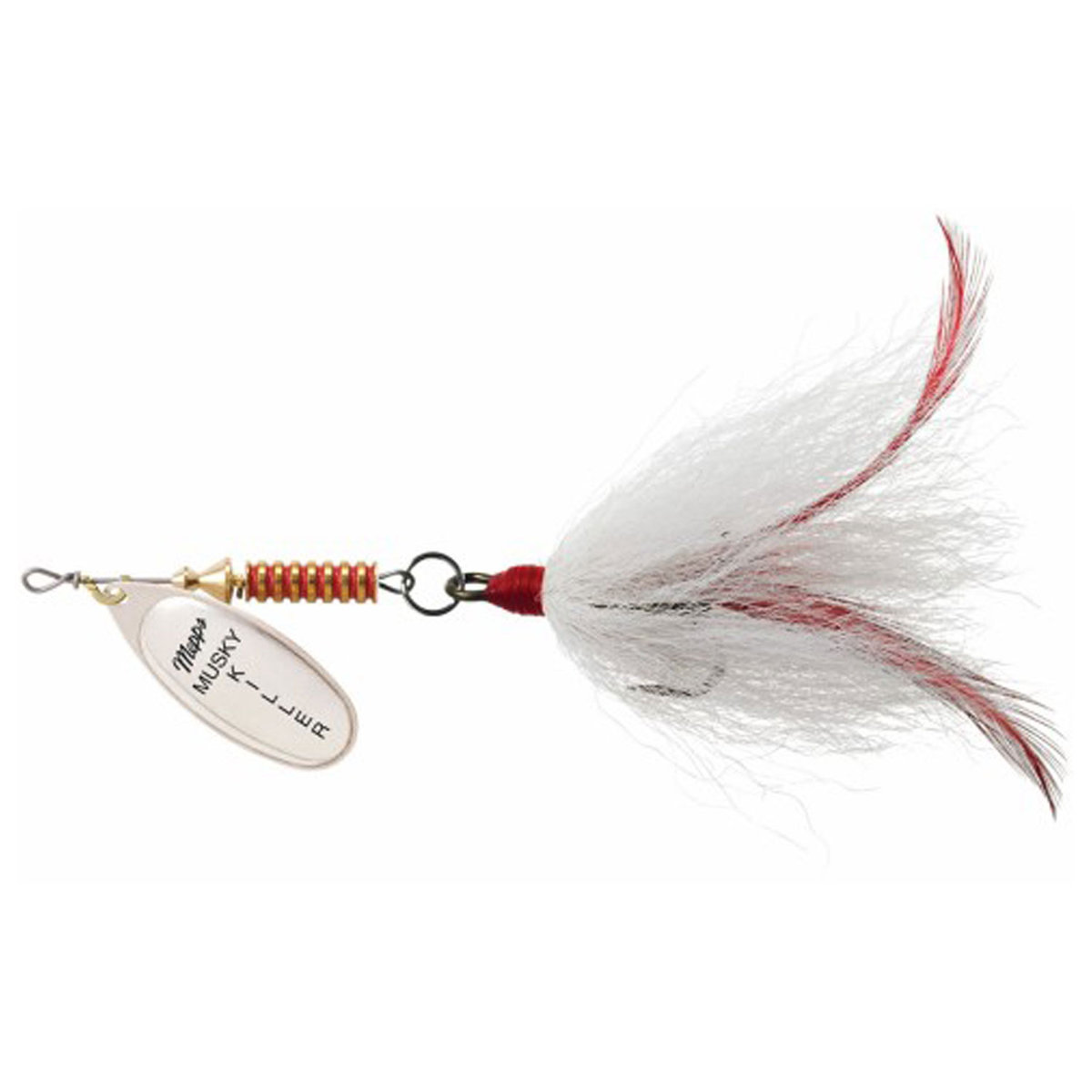 Mepps Musky Bucktail Inline Spinner - Silver, 3/4oz | Sportsman's Warehouse