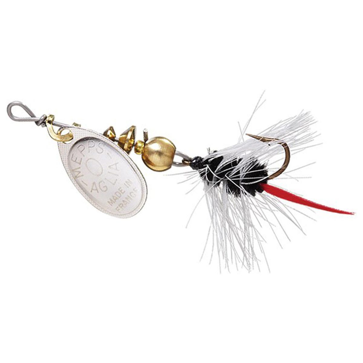 Mepps Spin Fly Inline Spinner - Silver w/Black, 1/12oz | Sportsman's ...