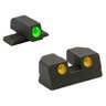 Meprolight Self-Illuminated 3-Dot Sig 40/45ACP Handgun Night Sight Set - Green/Orange - Black/Green/Orange