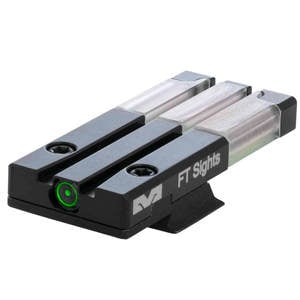 Meprolight Fiber Tritium Smith & Wesson M&P Shield Black/White Rear Sight - Green