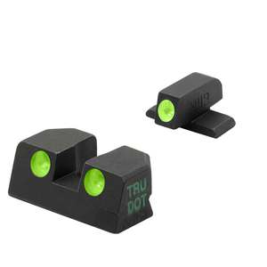 Meprolight Self-Illuminated 3-Dot Springfield XD 9mm/40 S&W Handgun Night Sight Set - Green
