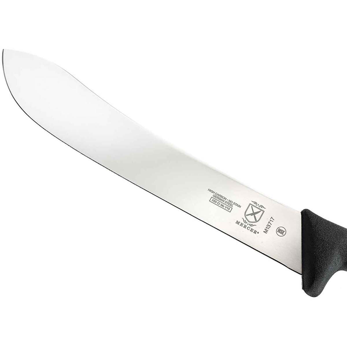 Mercer Sport BPX Butcher 10 inch Fixed Blade Knife - Black - Black Mercer Sport BPX Butcher 10 inch Fixed Blade Knife - Black - Black