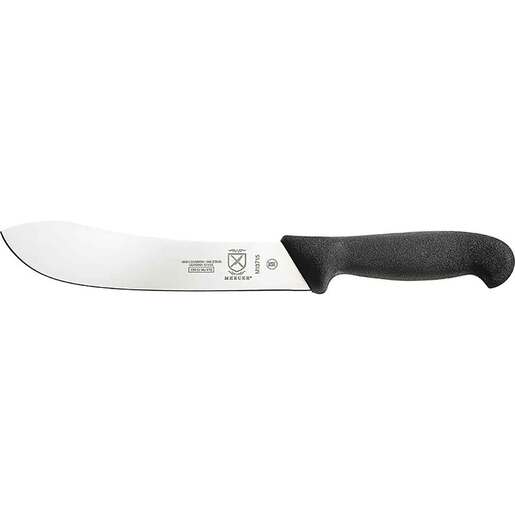 Mercer Sport BPX Butcher 8 inch Fixed Blade Knife – Black – Black
