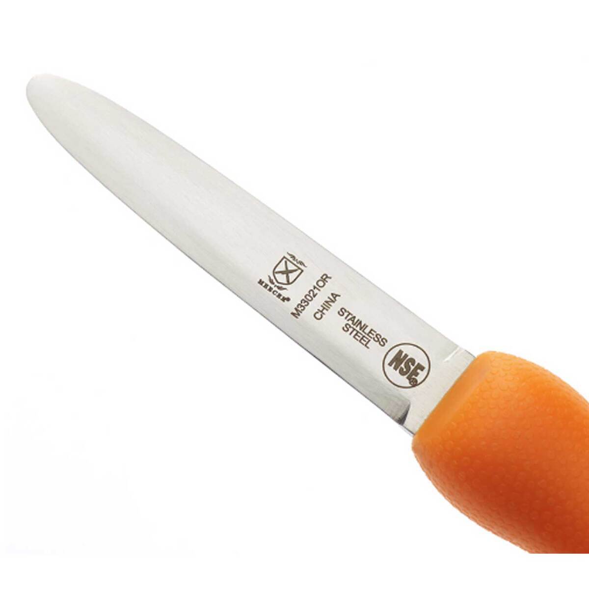 Mercer Sport Galveston Style Oyster Knife - White, 4in Mercer Sport Galveston Style Oyster Knife - White, 4in
