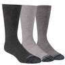 Merrell Cushion Wool Blend Hiking Crew Socks - Charcoal - L/XL - Charcoal L/XL