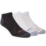 Merrell Cushioned Low Cut 3 Pack Hiking Socks - Charcoal - L/XL - Charcoal L/XL
