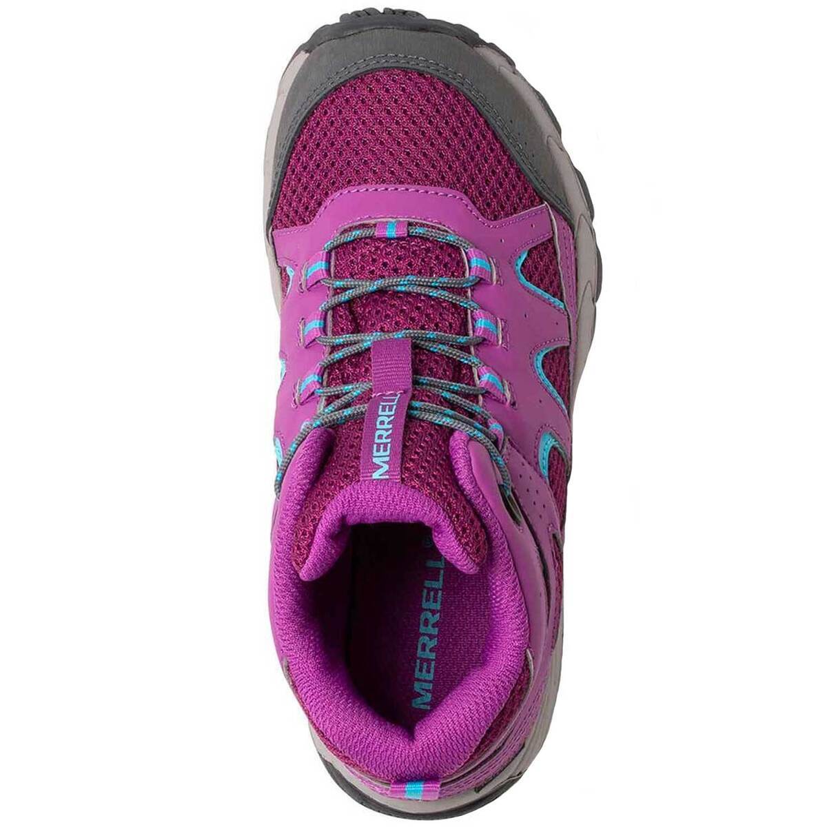 Merrell Girls' Oakcreek Waterproof Mid Hiking Boots - Berry - Size 3 - Berry 3 | Sportsman's