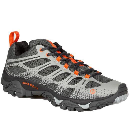 Merrell Men's Moab Edge Hiking Shoes - Grey 10.5