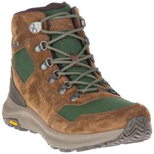 Merrell Men's Ontario 85 Waterproof Mid Hiking Boots - Forest - Size 13