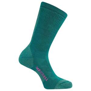 Merrell Women's Moab Speed Hiking Socks - Turquoise - S/M
