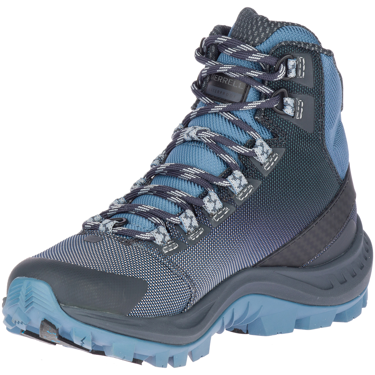Merrell Women's Thermo Cross 2 Mid Waterproof Hiking Boots - Bluestone - Size 7.5 - Bluestone 7.