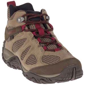 Merrell Women's Yokota Waterproof Mid Hiking Boots - Brindle - Size 7