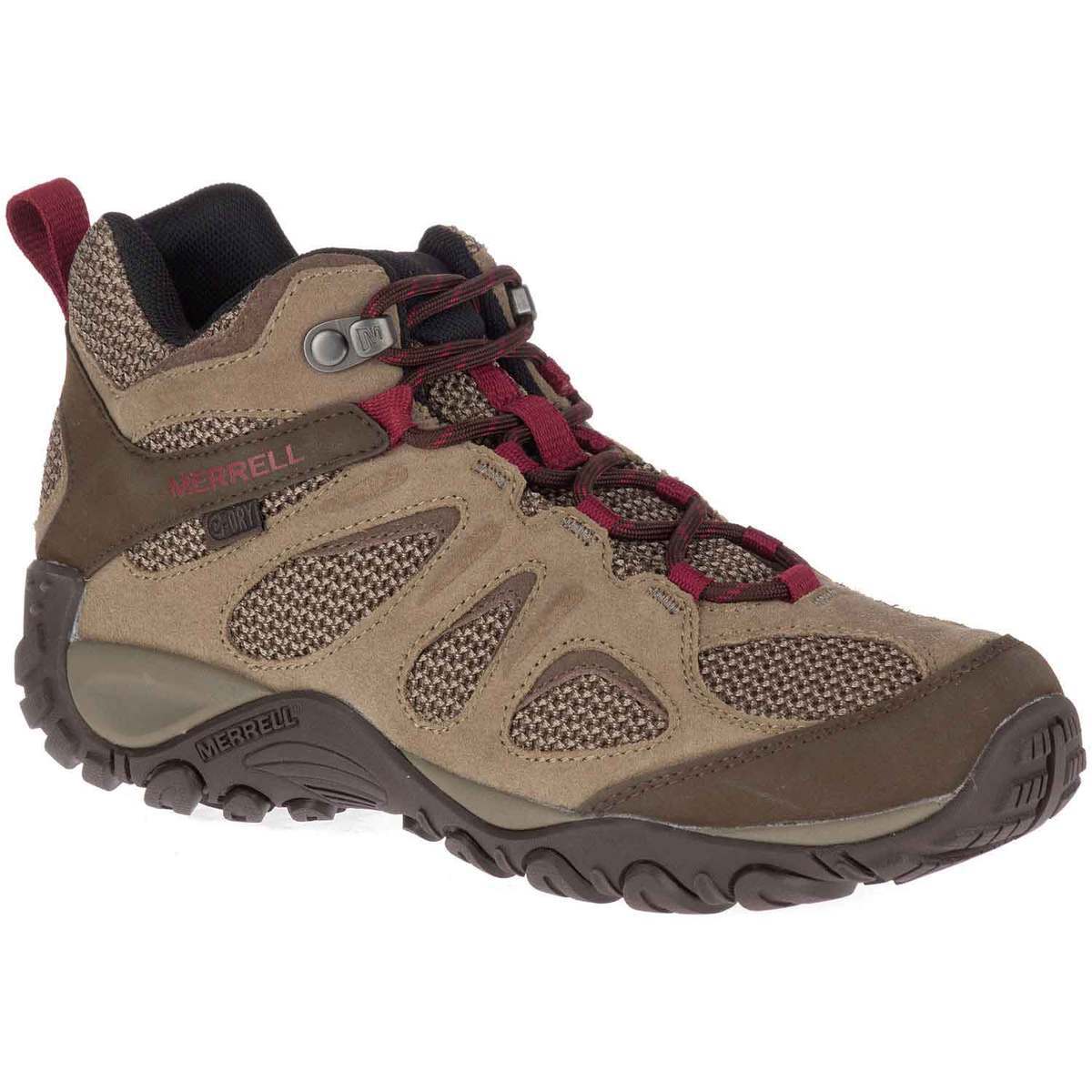 Merrell Women's Yokota Waterproof Mid Hiking Boots - Brindle - Size 7 - Brindle 7 Merrell Women's Yokota Waterproof Mid Hiking Boots - Brindle - Size 7 - Brindle 7