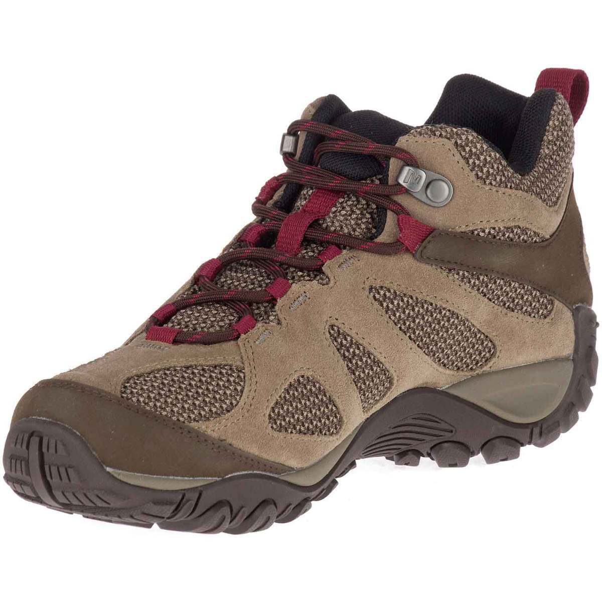Merrell Women's Yokota Waterproof Mid Hiking Boots - Brindle - Size 7 - Brindle 7 Merrell Women's Yokota Waterproof Mid Hiking Boots - Brindle - Size 7 - Brindle 7
