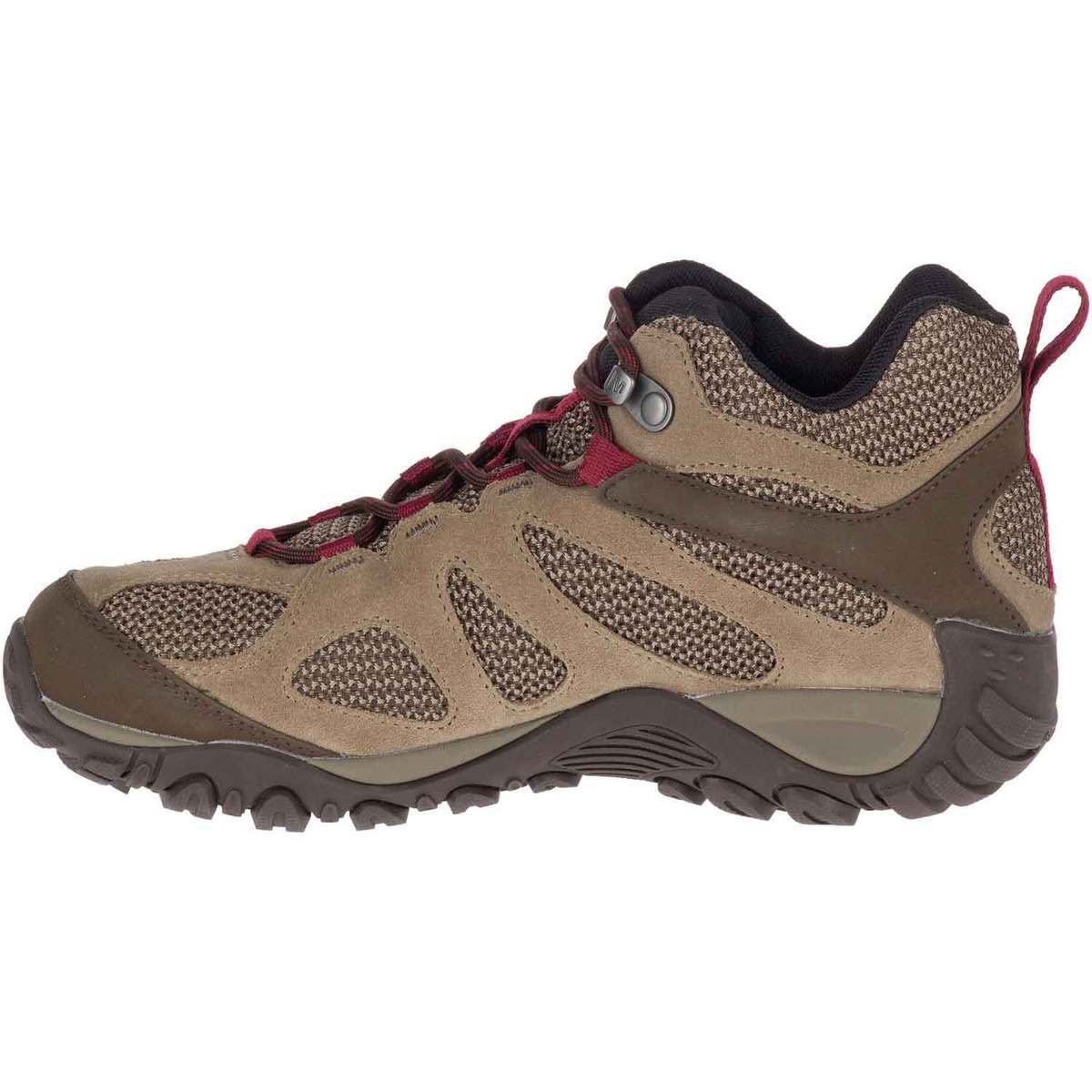 Merrell Women's Yokota Waterproof Mid Hiking Boots - Brindle - Size 7 - Brindle 7 Merrell Women's Yokota Waterproof Mid Hiking Boots - Brindle - Size 7 - Brindle 7