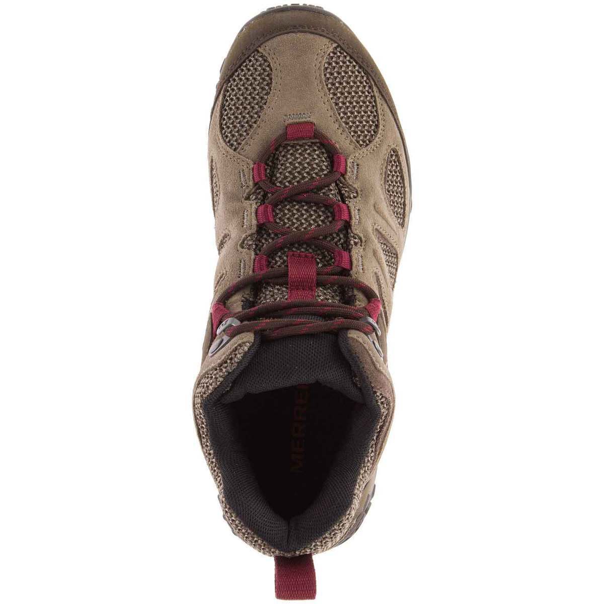 Merrell Women's Yokota Waterproof Mid Hiking Boots - Brindle - Size 7 - Brindle 7 Merrell Women's Yokota Waterproof Mid Hiking Boots - Brindle - Size 7 - Brindle 7