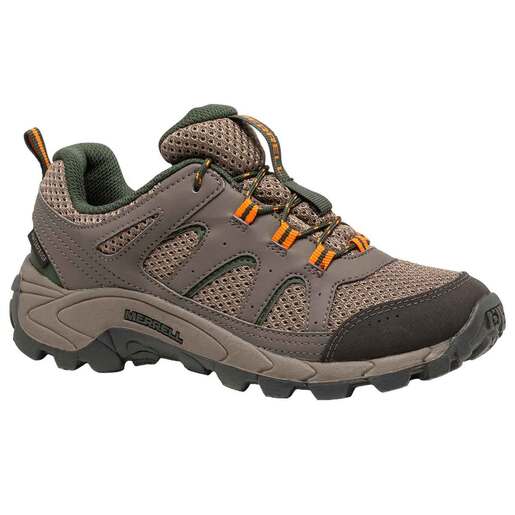 Merrell Youth Oakcreek Waterproof Low Hiking Shoes - Boulder 4 on sale now for $54.99  Merrell Youth Oakcreek Waterproof Low Hiking Shoes - Boulder 4