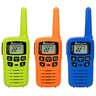 Midland X-Talker T10 Two-Way Radio - 3 Pack - Green, Orange, and Blue