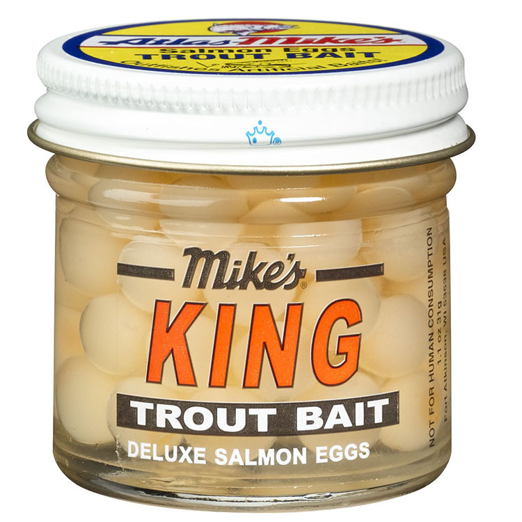 Mikes King Trout Bait Deluxe Glitter Salmon Eggs Mikes King Trout Bait Deluxe Glitter Salmon Eggs