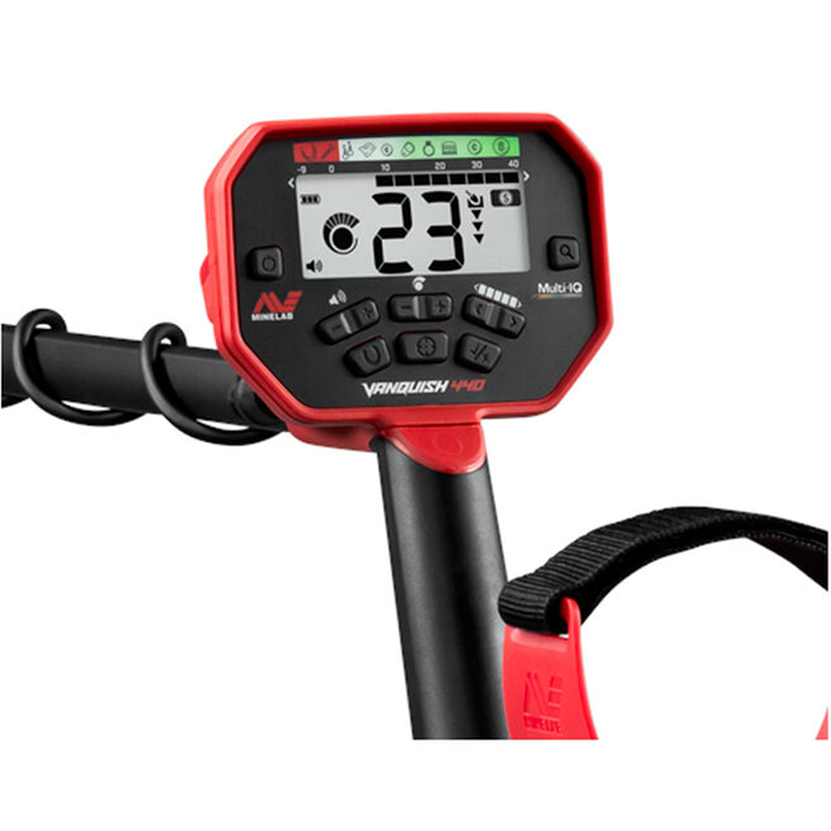 Minelab VANQUISH 440 Metal Detector - Red/Black Minelab VANQUISH 440 Metal Detector - Red/Black