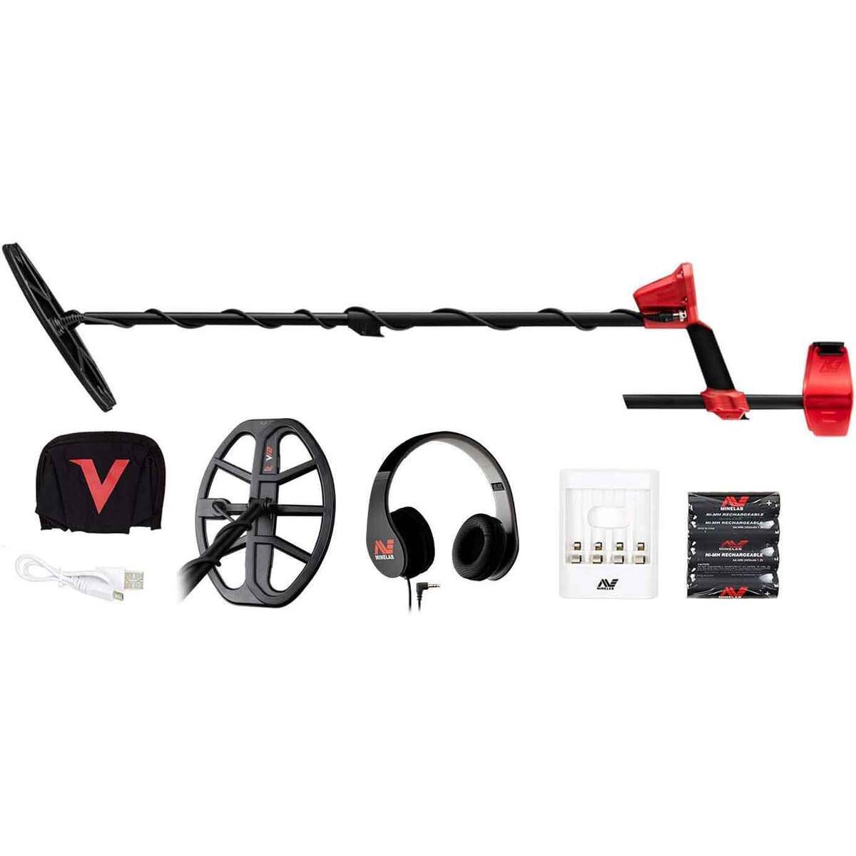 Minelab VANQUISH 540 Metal Detector - Red/Black Minelab VANQUISH 540 Metal Detector - Red/Black
