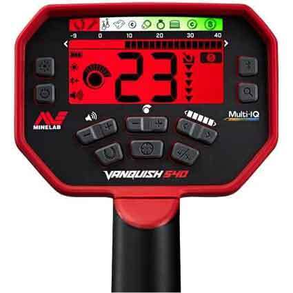 Minelab VANQUISH 540 Metal Detector - Red/Black Minelab VANQUISH 540 Metal Detector - Red/Black