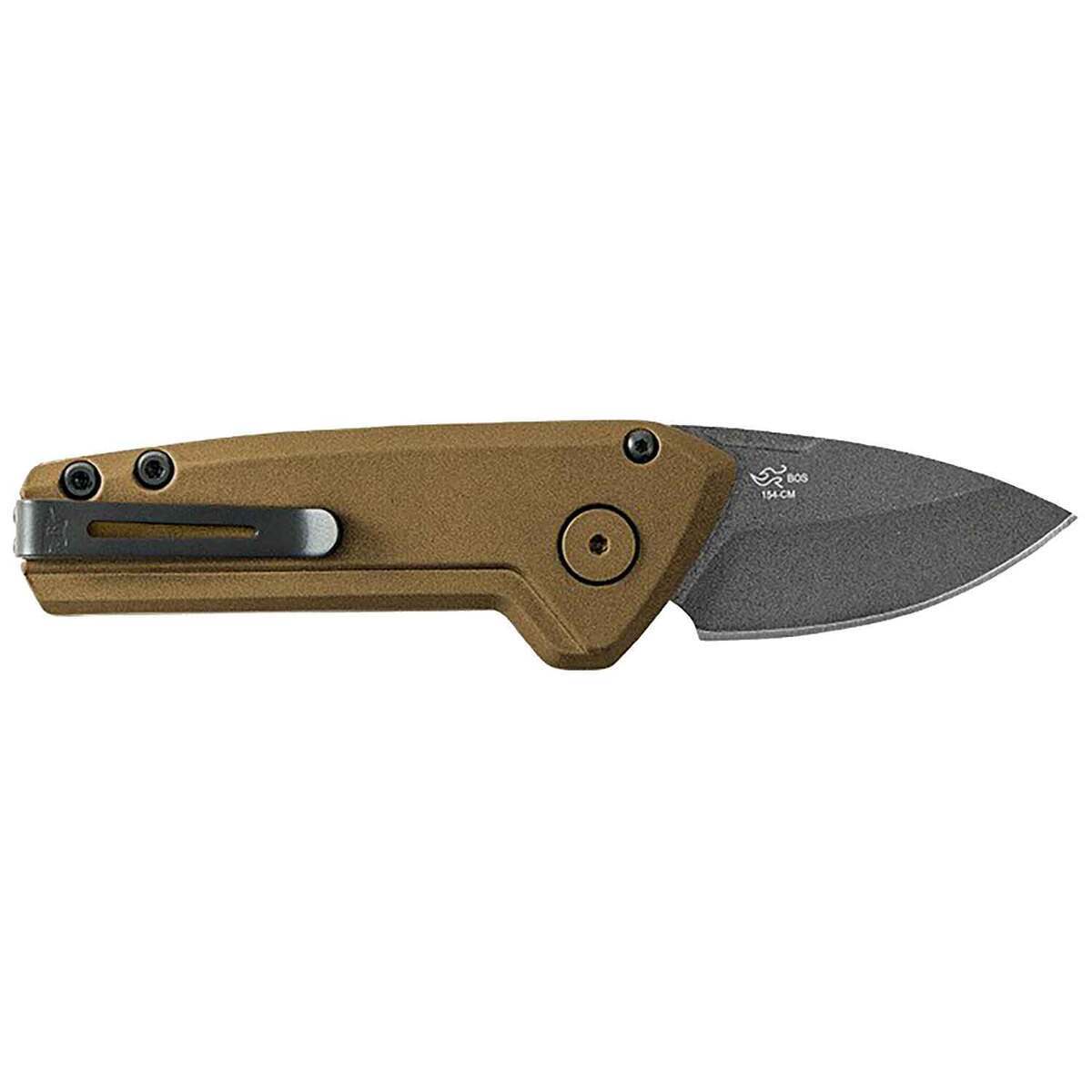 Buck Knives Mini Deploy 1.88 inch Automatic Knife - Bronze Buck Knives Mini Deploy 1.88 inch Automatic Knife - Bronze