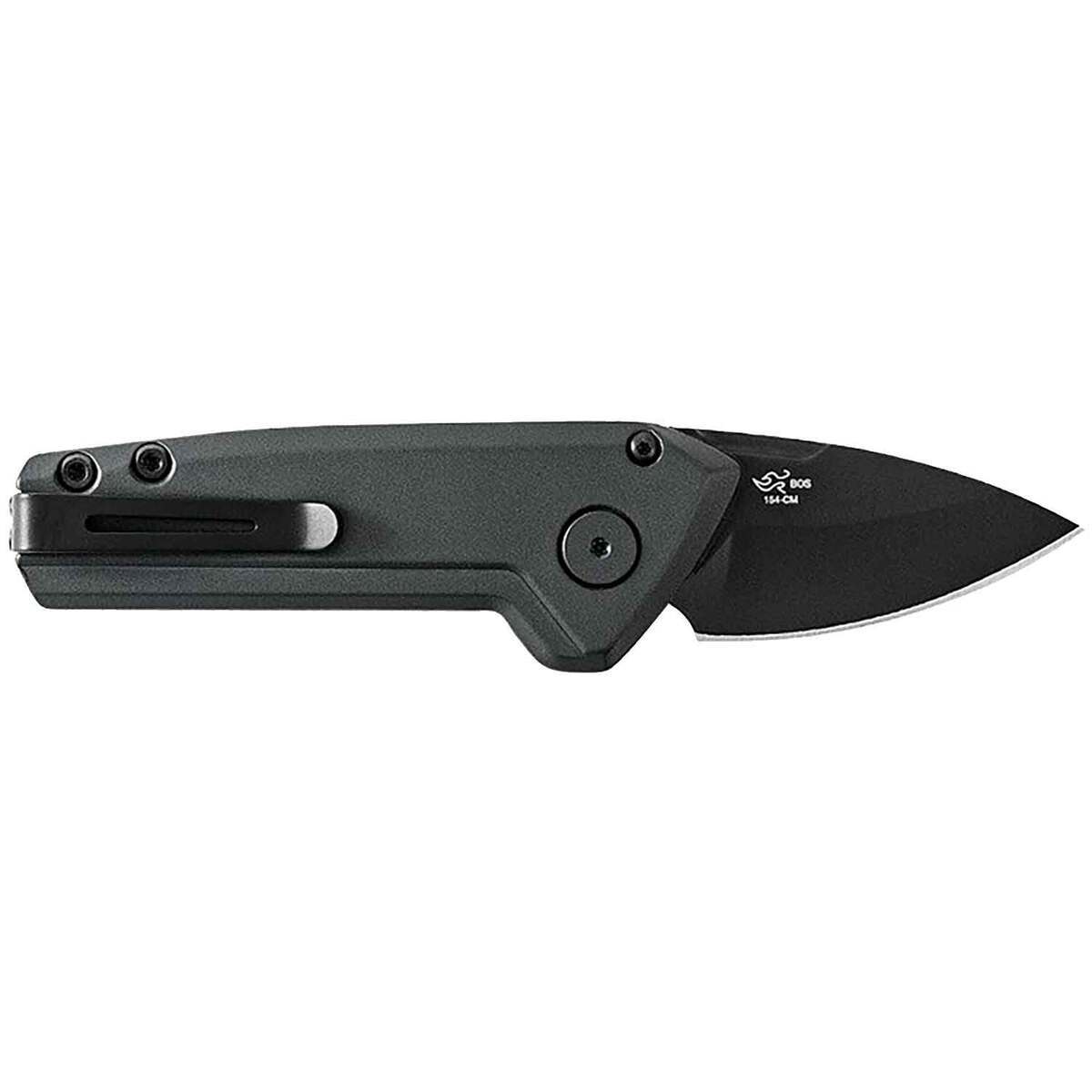 Buck Knives Mini Deploy 1.88 inch Automatic Knife - Gray Buck Knives Mini Deploy 1.88 inch Automatic Knife - Gray