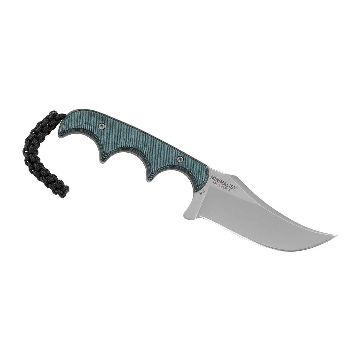 CRKT Minimalist Persian 2.76 inch Fixed Blade - Green - Green CRKT Minimalist Persian 2.76 inch Fixed Blade - Green - Green