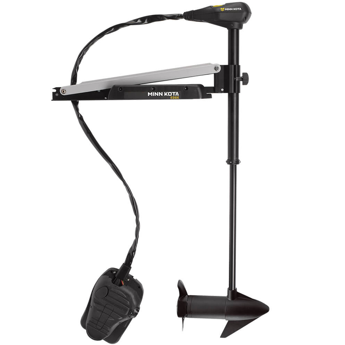 Minn Kota Edge Bow Mount Trolling Electric Motor with On Board Charger - 45in Shaft, 55lb Thrust Minn Kota Edge Bow Mount Trolling Electric Motor with On Board Charger - 45in Shaft, 55lb Thrust