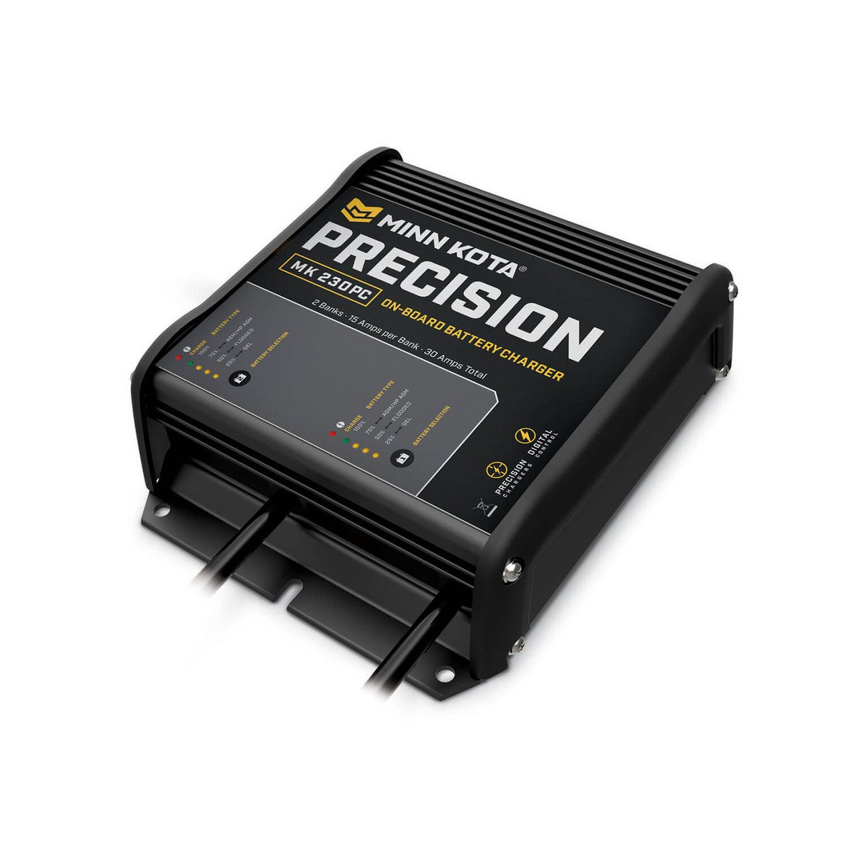 Minn Kota On-Board Precision Battery Charger - 2 Banks x 15 Amps Minn Kota On-Board Precision Battery Charger - 2 Banks x 15 Amps