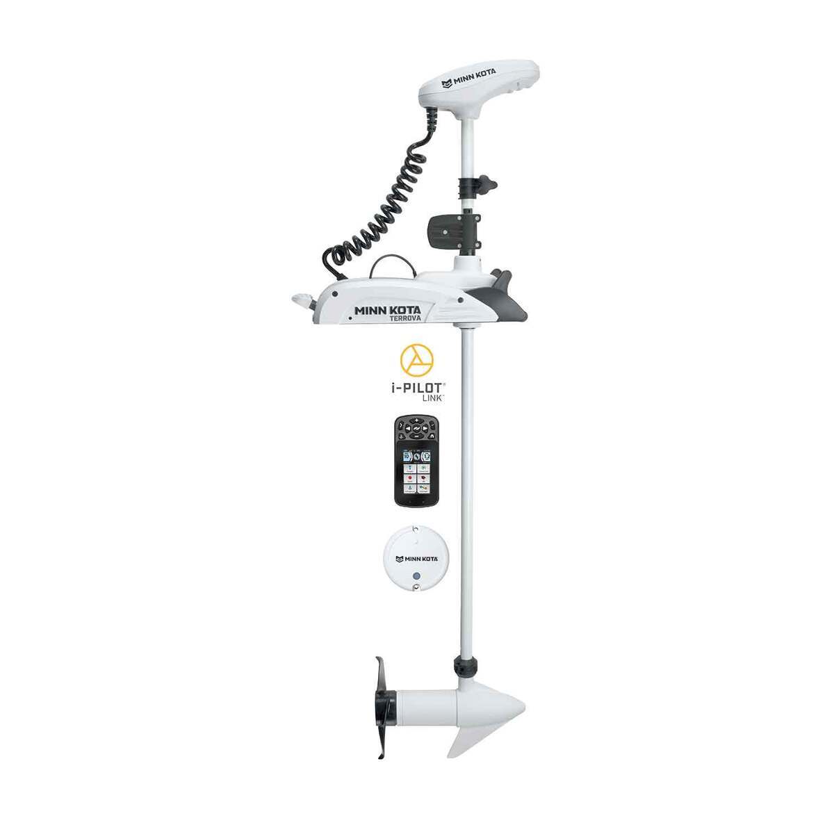 Minn Kota Riptide Terrova Saltwater Bow Mount Electric Trolling Motor – 54in Shaft, 55lb Thrust, i-Pilot Link GPS Minn Kota Riptide Terrova Saltwater Bow Mount Electric Trolling Motor – 54in Shaft, 55lb Thrust, i-Pilot Link GPS
