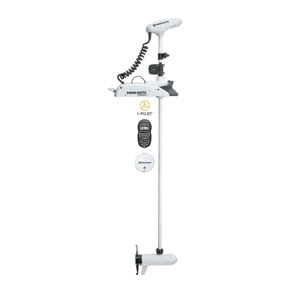 Minn Kota Riptide Terrova Saltwater Bow Mount Electric Trolling Motor – 60in Shaft, 80lb Thrust, i-Pilot GPS Minn Kota Riptide Terrova Saltwater Bow Mount Electric Trolling Motor – 60in Shaft, 80lb Thrust, i-Pilot GPS