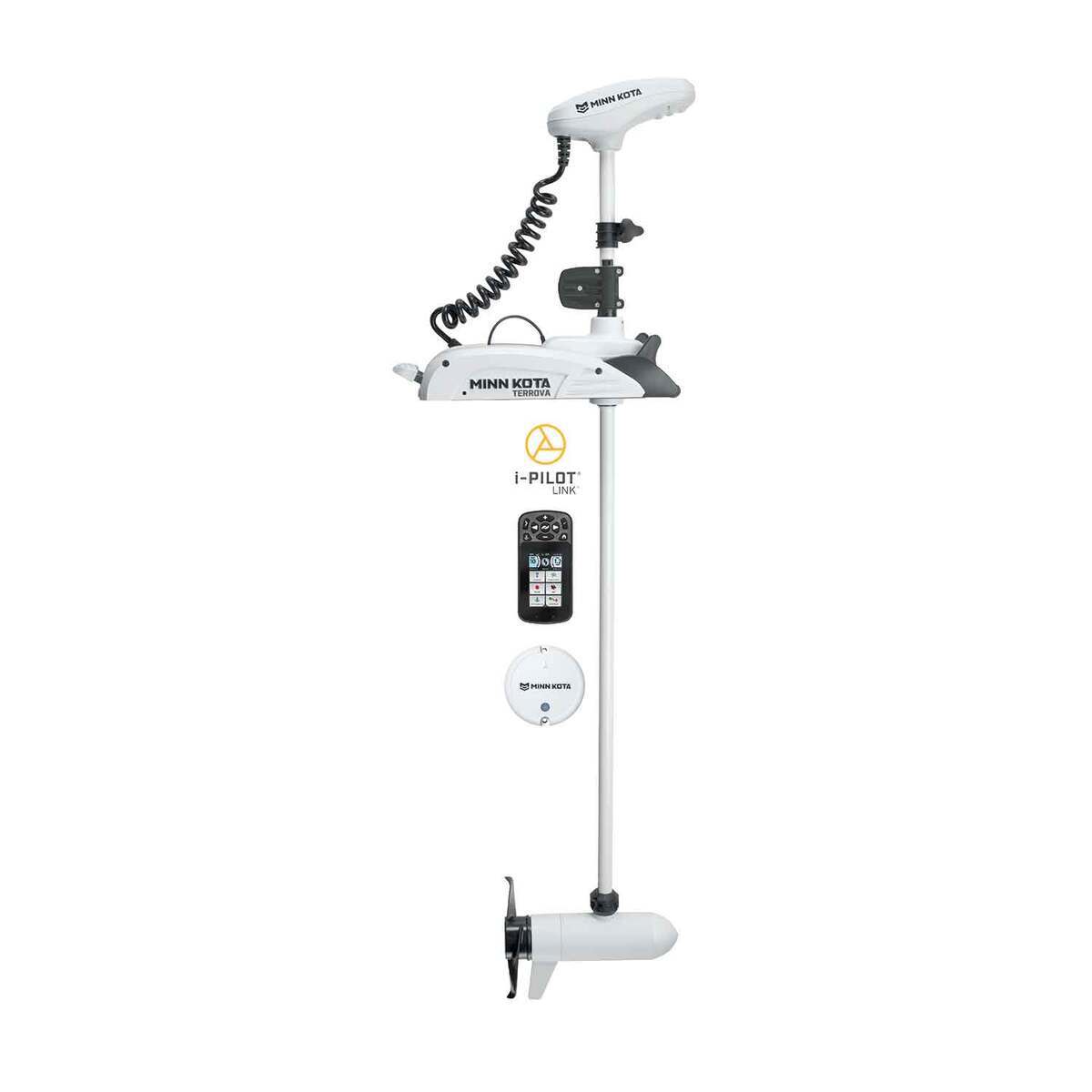 Minn Kota Riptide Terrova Saltwater Bow Mount Electric Trolling Motor – 72in Shaft, 80lb Thrust, i-Pilot Link GPS Minn Kota Riptide Terrova Saltwater Bow Mount Electric Trolling Motor – 72in Shaft, 80lb Thrust, i-Pilot Link GPS