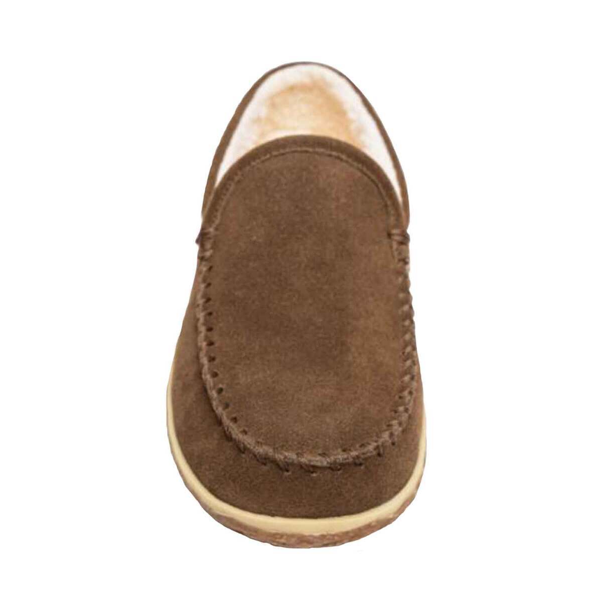 Minnetonka Men's Tilden Moccasin Slippers - Autumn Brown - Size 10 - Autumn Brown 10 | Sportsman