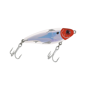 MirrOlure MirrOdine XL Suspending Lipless Crankbait - Red Head/White Back and Belly/Silver Luminescence, 9/16oz, 3 1/8in, 0-24in