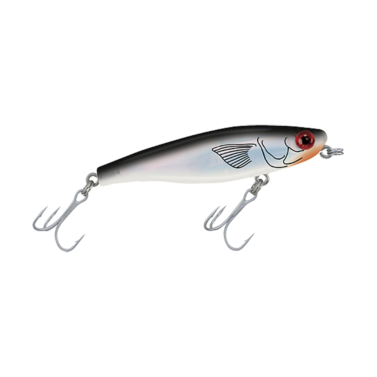MirrOlure MirrOmullett Surface Walker Topwater Hard Bait MirrOlure MirrOmullett Surface Walker Topwater Hard Bait